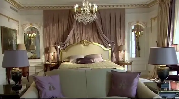 Luxorious Royal Suite at Hotel Plaza Athenee, Paris