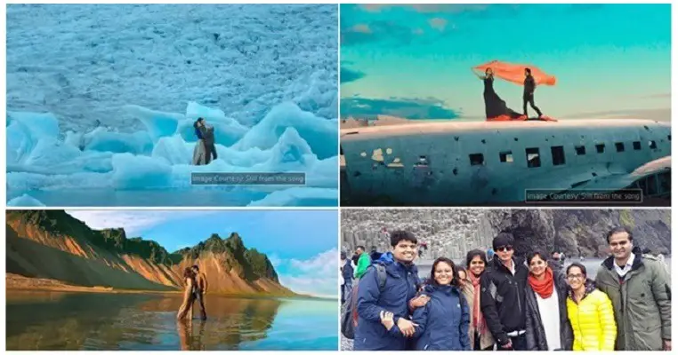 Dilwale song scenes that were filmed in Iceland