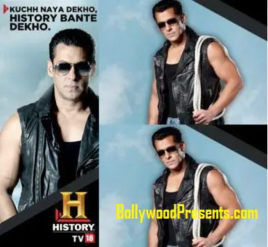 salman khan with history channel