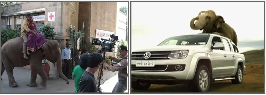 Volkswagen commercial shot in India, shown as Uruguay
