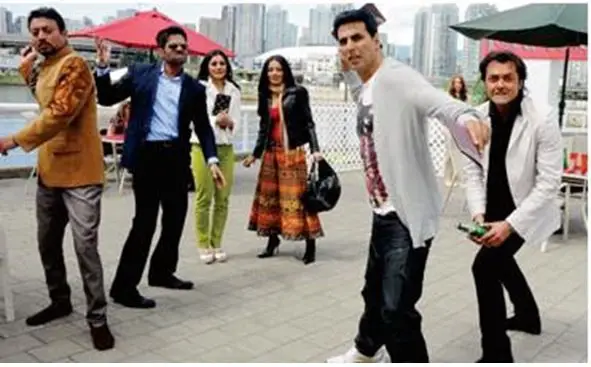 Akshay Kumar filming for Thank You in Vancouver