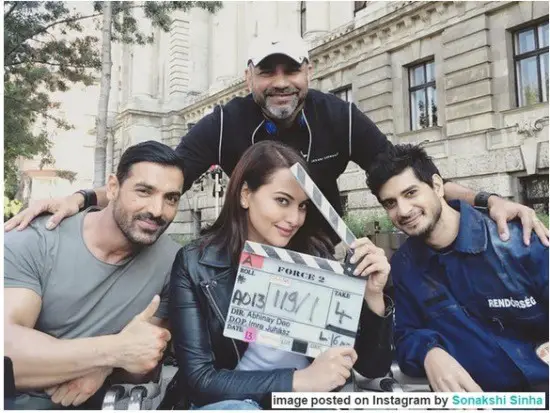 'Force 2' Film Shoot in Budapest