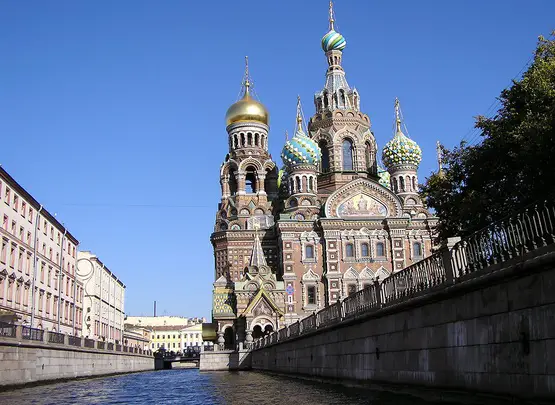 Church Of The Savior On Spilled Blood, Saint Petersburg, Russia