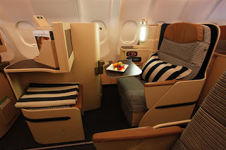 Business Class Etihad Airways