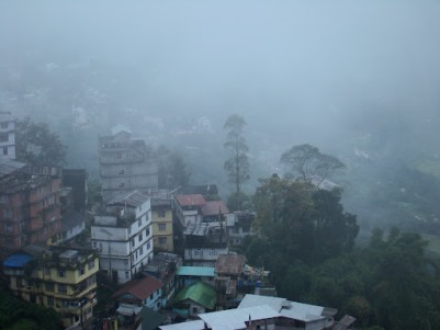 gangtok in sikkim in monsoon