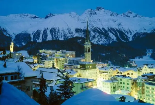 Swiss chalet in Gstaad in Switzerland