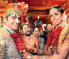 Mallika & Siddharth, Big fat wedding