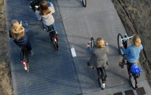 Netherlands, Which Has More Bicycles than Residents, is Home to World's First Solar Bike Lane 