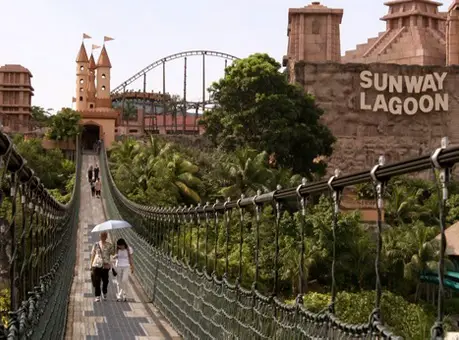 Sunway Lagoon Resort & Theme Park in Kuala Lumpur, Malaysia