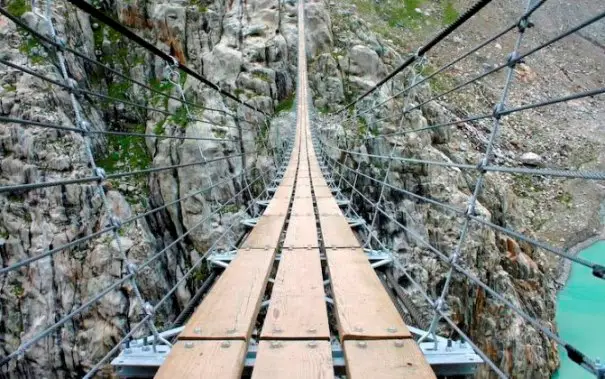 Trift Bridge, Switzerland