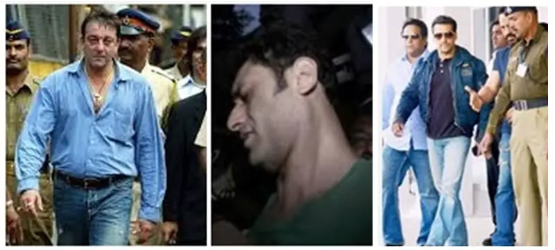 Bollywood celebs in jail