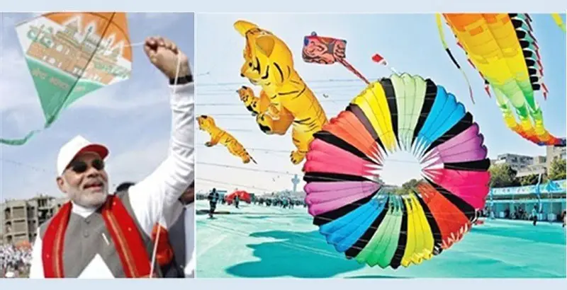 International kite festival of Gujarat, Uttarayan
