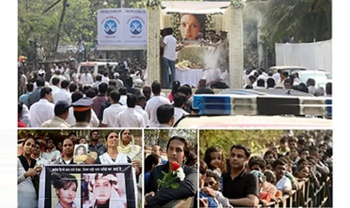 Sridevi fans mourn her death